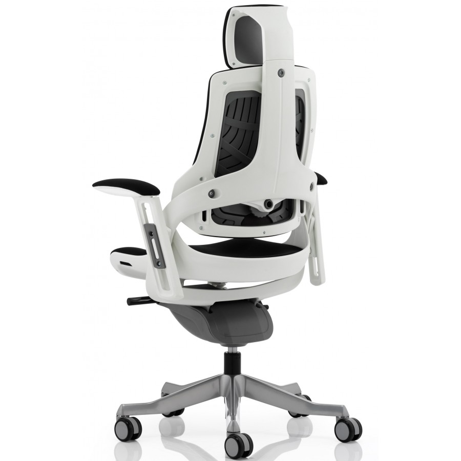 Zouch Black Fabric Ergonomic Office Chair